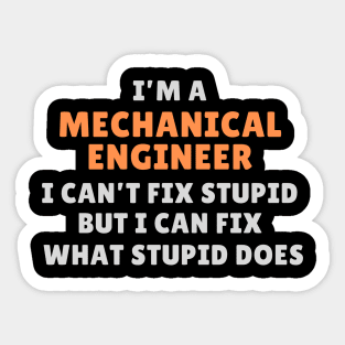 mechanical-engineer Sticker